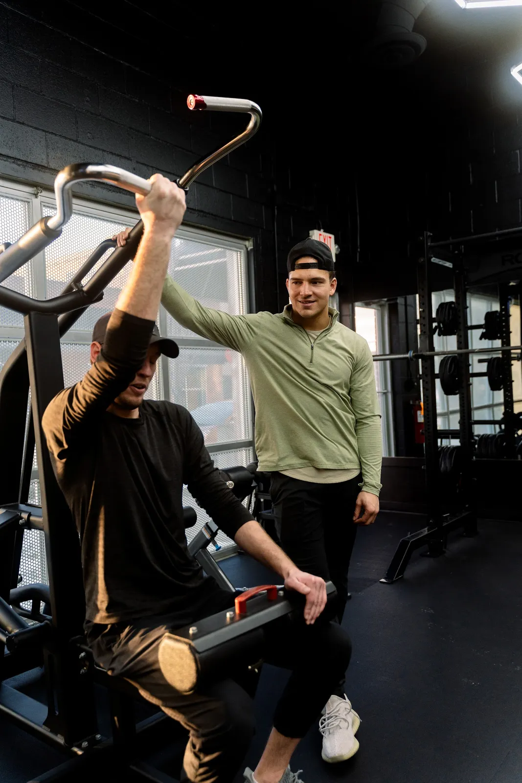 Personal training with strength equipment at Mad Max's Academy in Columbus, Ohio